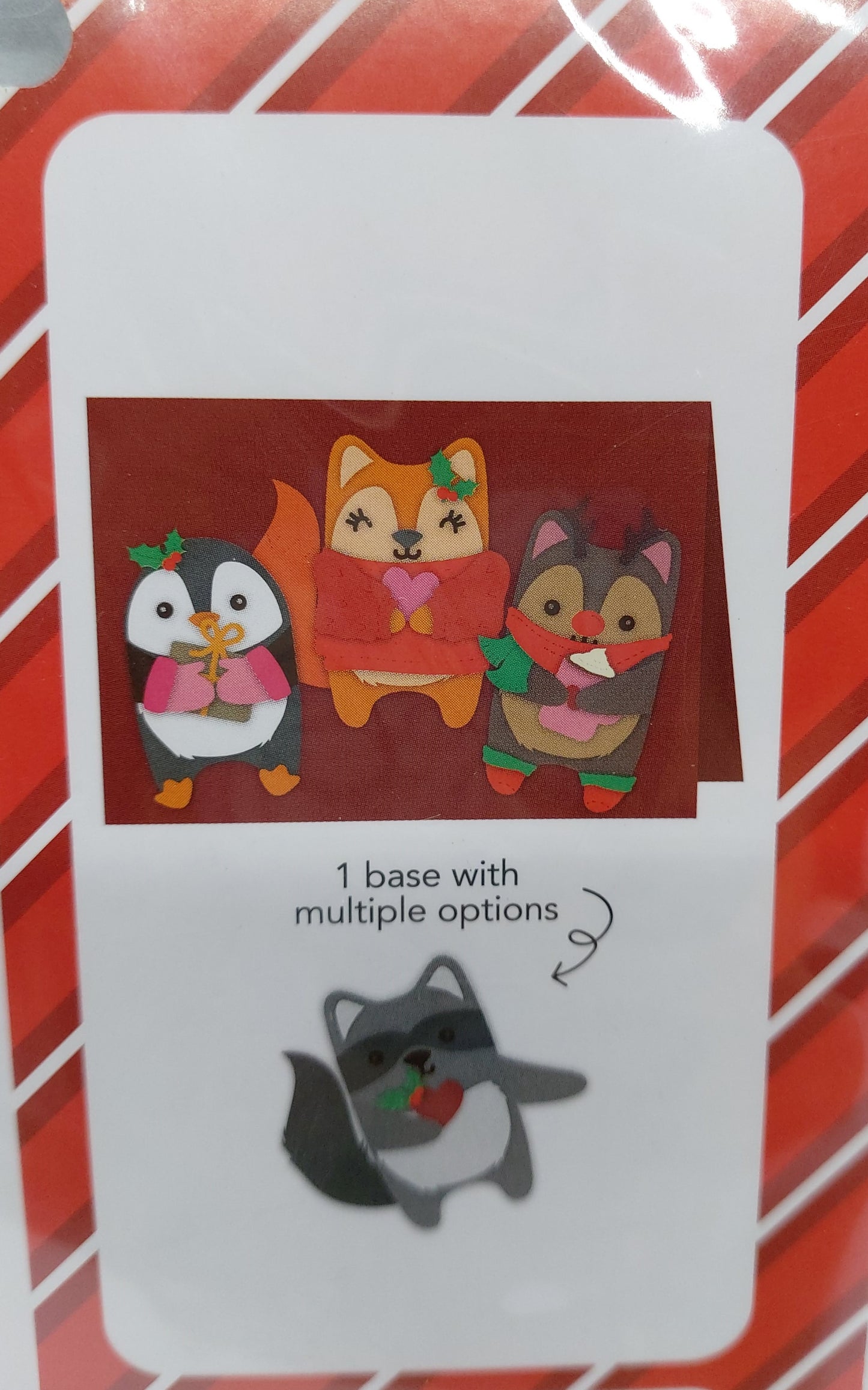 Weihnachtsstanzen A6 (Cutting Dies) - Süße Tiere AVEC