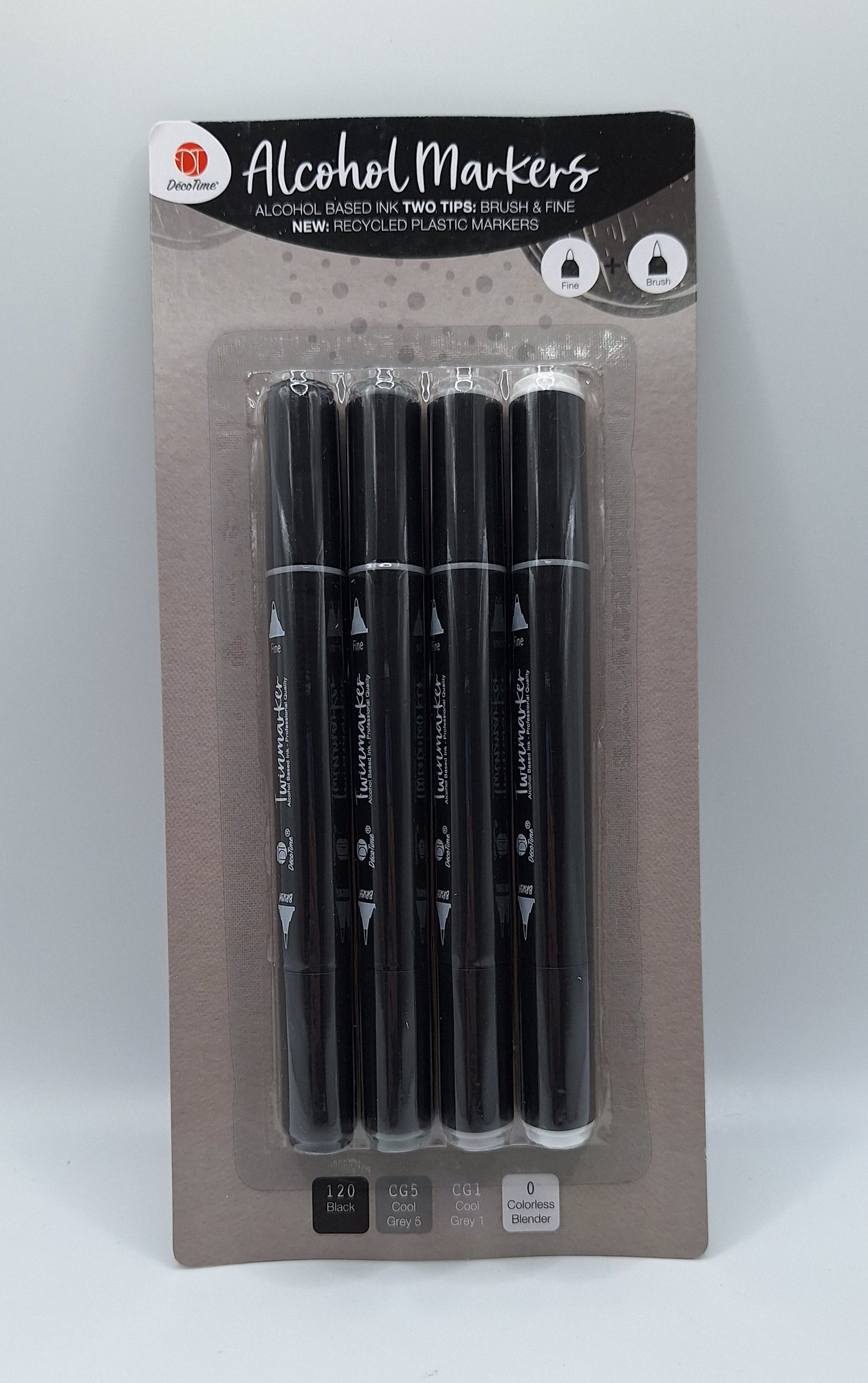 4 Twinmarkers Grautöne NEU! | DecoTime