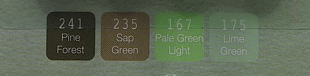 4 Twinmarkers (Waldtöne) NEU! | DecoTime