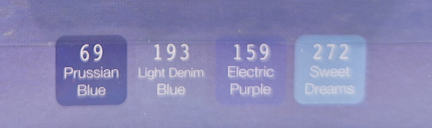 4 Twinmarkers (Nachtblaue Töne) NEU! | DecoTime