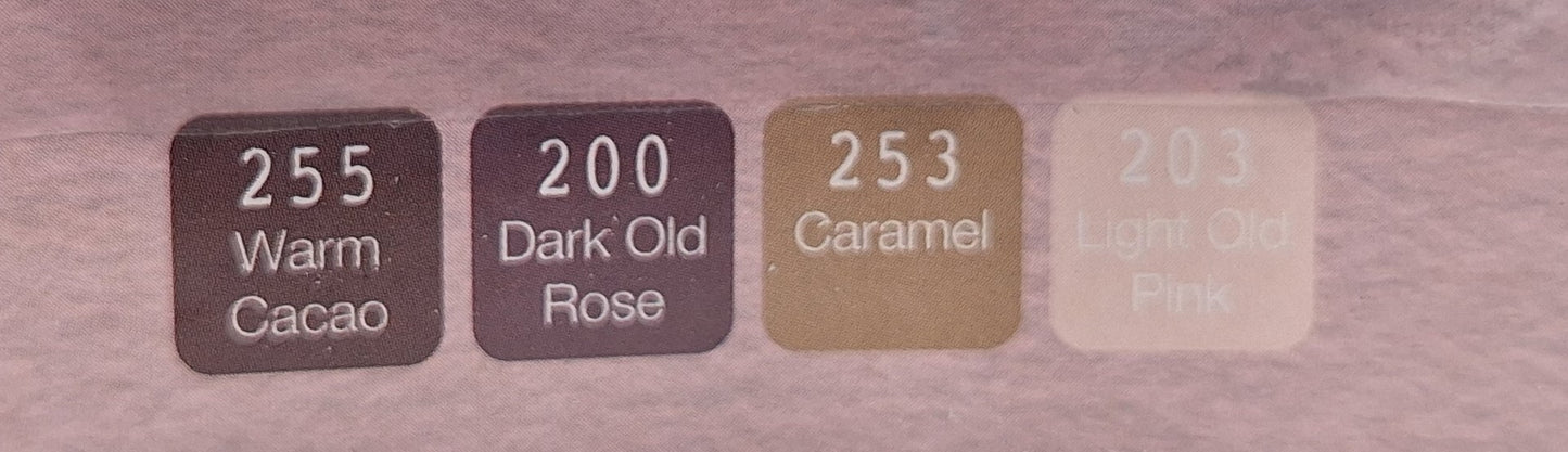 4 Twinmarkers (Rosatöne/Vintagetöne) NEU! | DecoTime