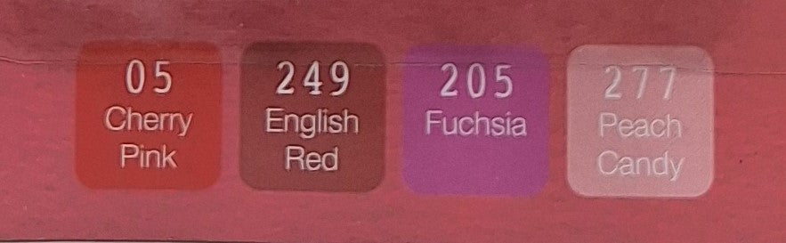 4 Twinmarkers (Rottöne) NEU! | DecoTime