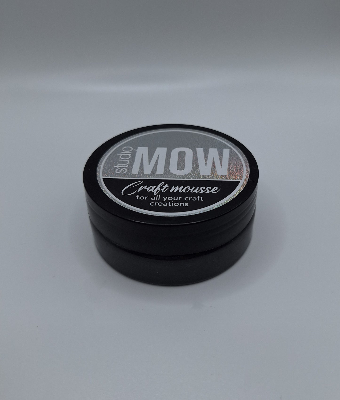 Bastelmousse Schwarz | Craft Mousse Black | Texturpaste | Studio MOW