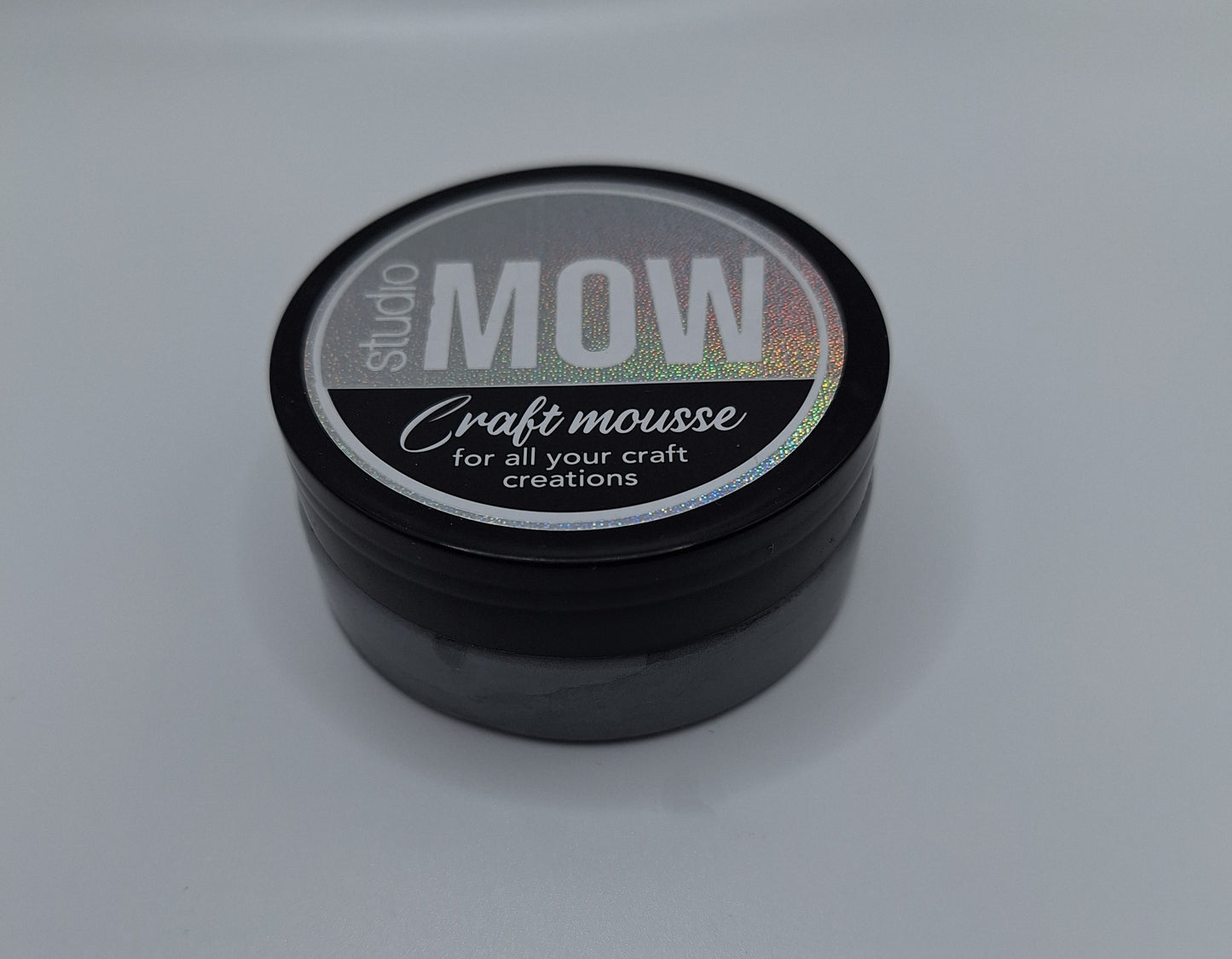 Bastelmousse Silber | Craft Mousse Silver | Texturpaste | Studio MOW