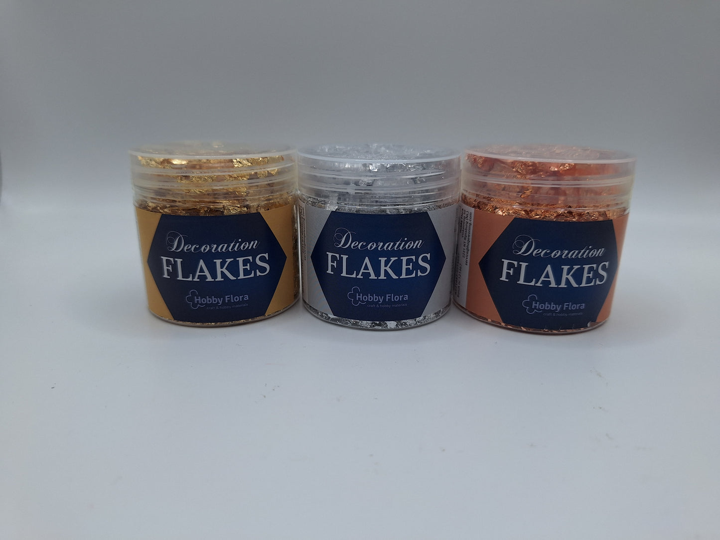 Folienflocken / Dekoflocken Gold (Decoration Flakes / Gilding Flakes Gold) | Hobby Flora