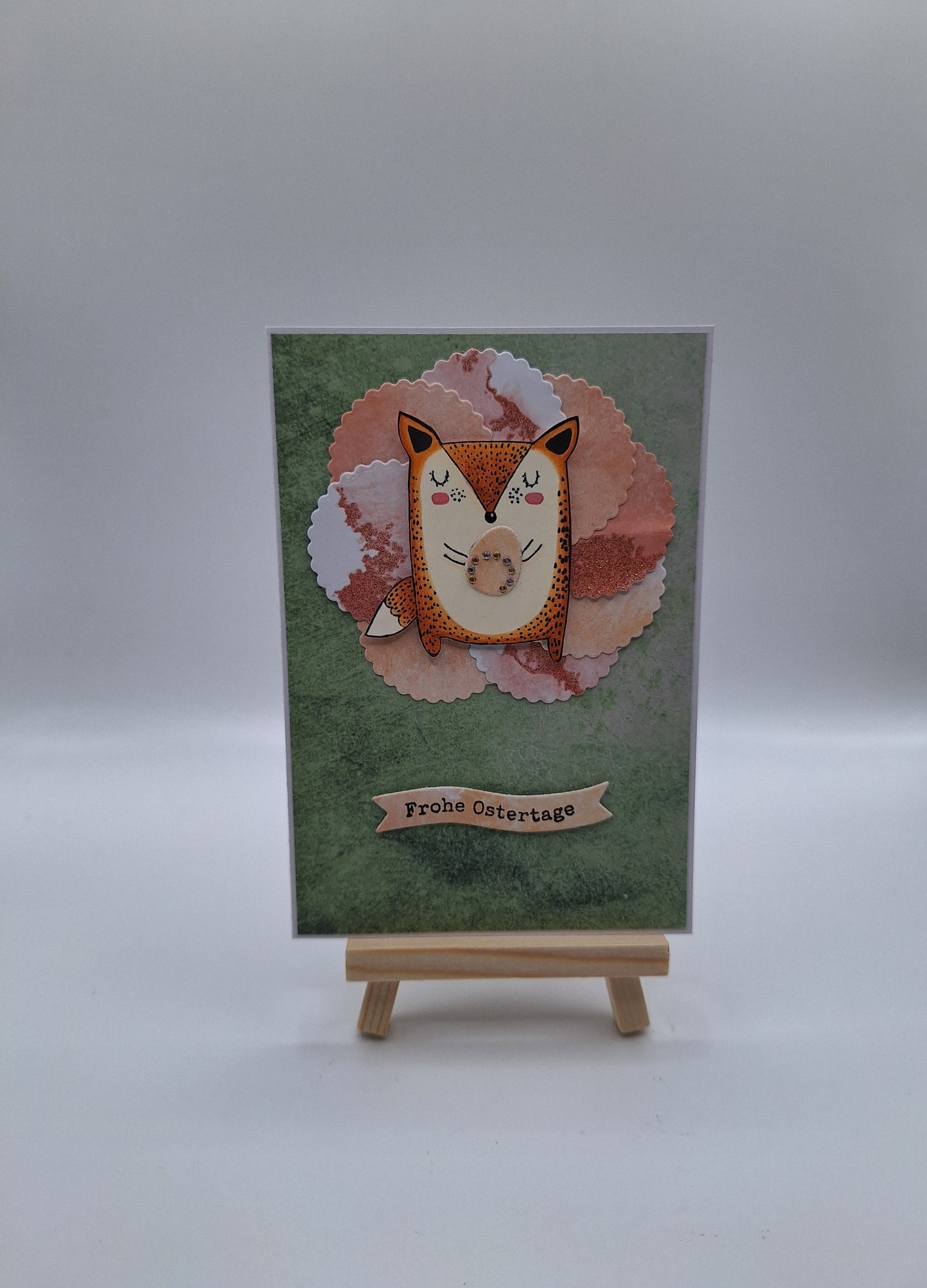 Grußkarte "Frohe Ostertage" | Ostergrüße | Osterkarte | Handmade