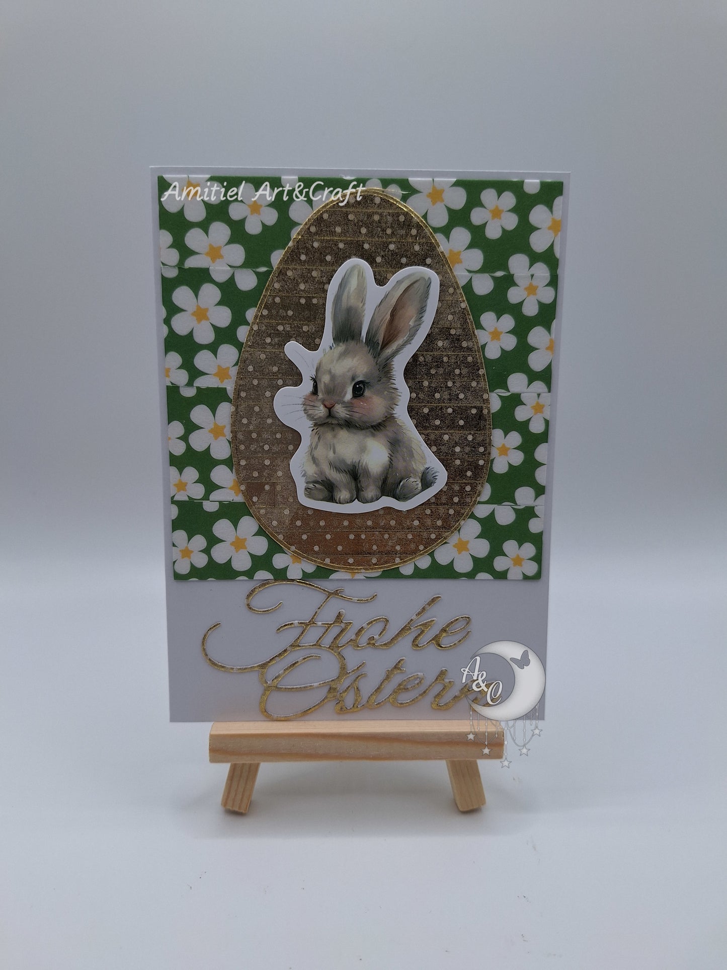 Grußkarte "Frohe Ostern" | Osterkarte | Ostergrüße | Handmade