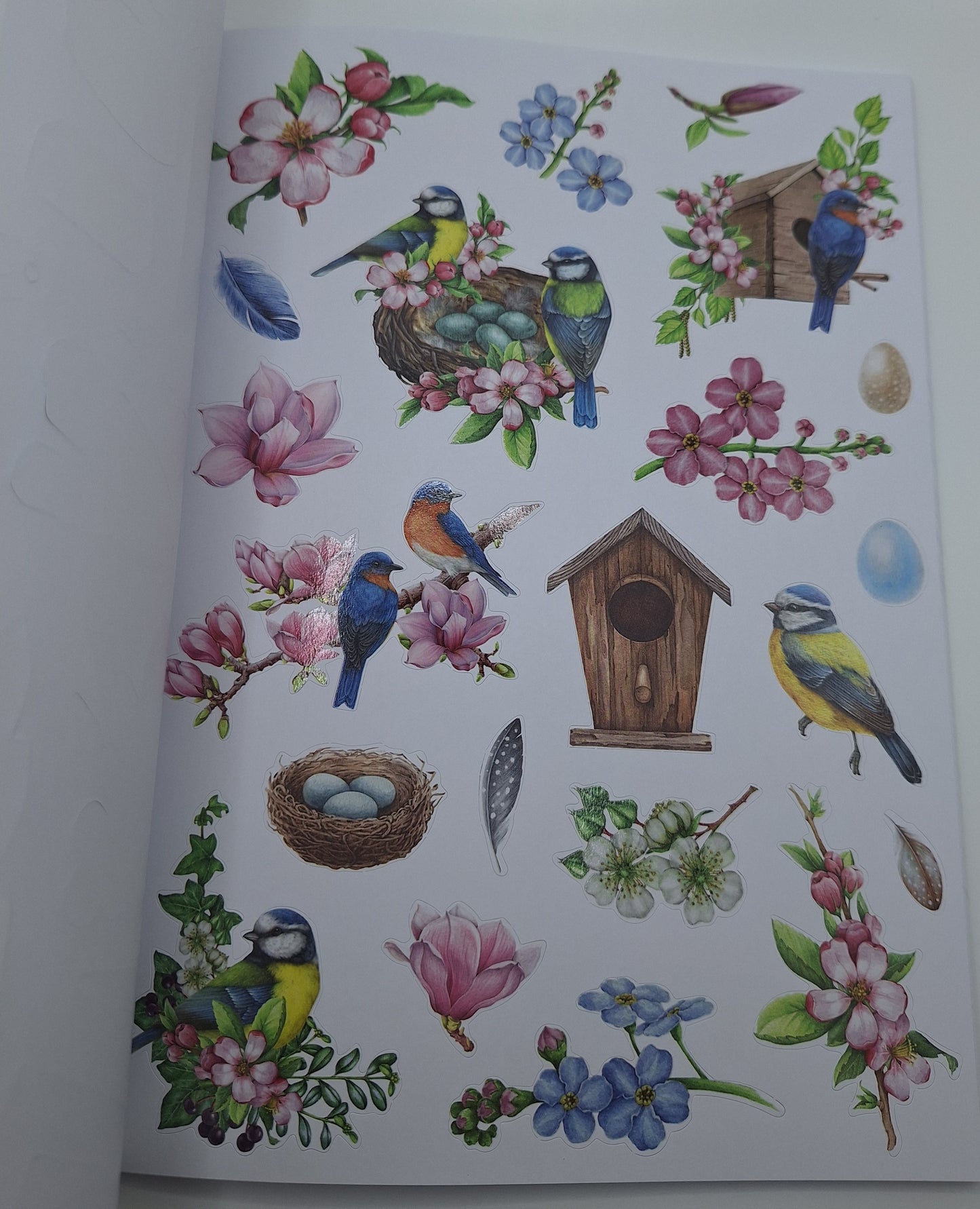 Designblock/gestanzte Bilder (Paper Die-Cut Book Pink) 800+ Motive | DecoTime