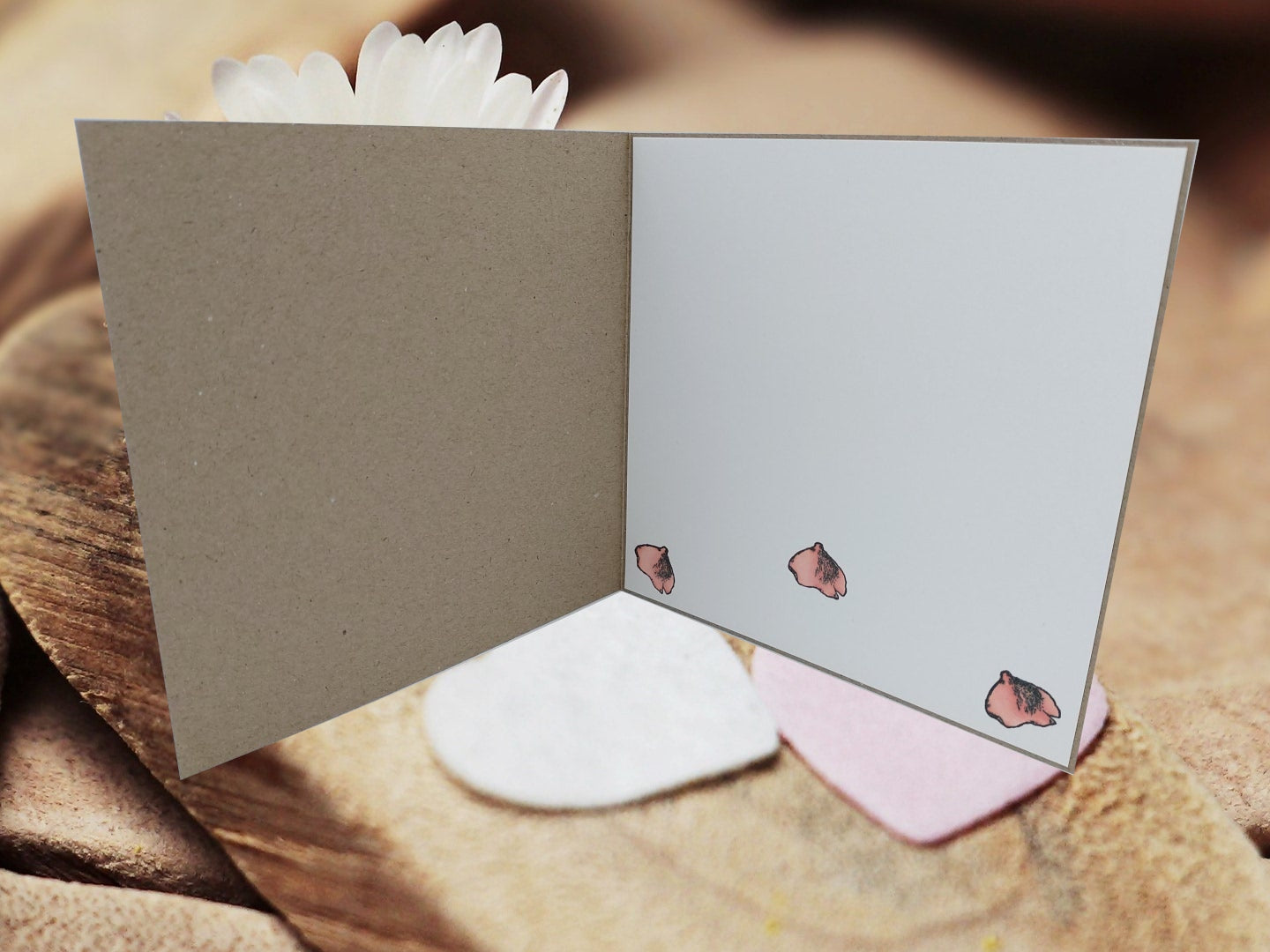 Grußkarten zum Muttertag - "Für die liebste Mama" | Muttertagskarte | Handgemacht