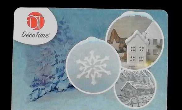3D decorative Snow with Glitter (artificial snow)