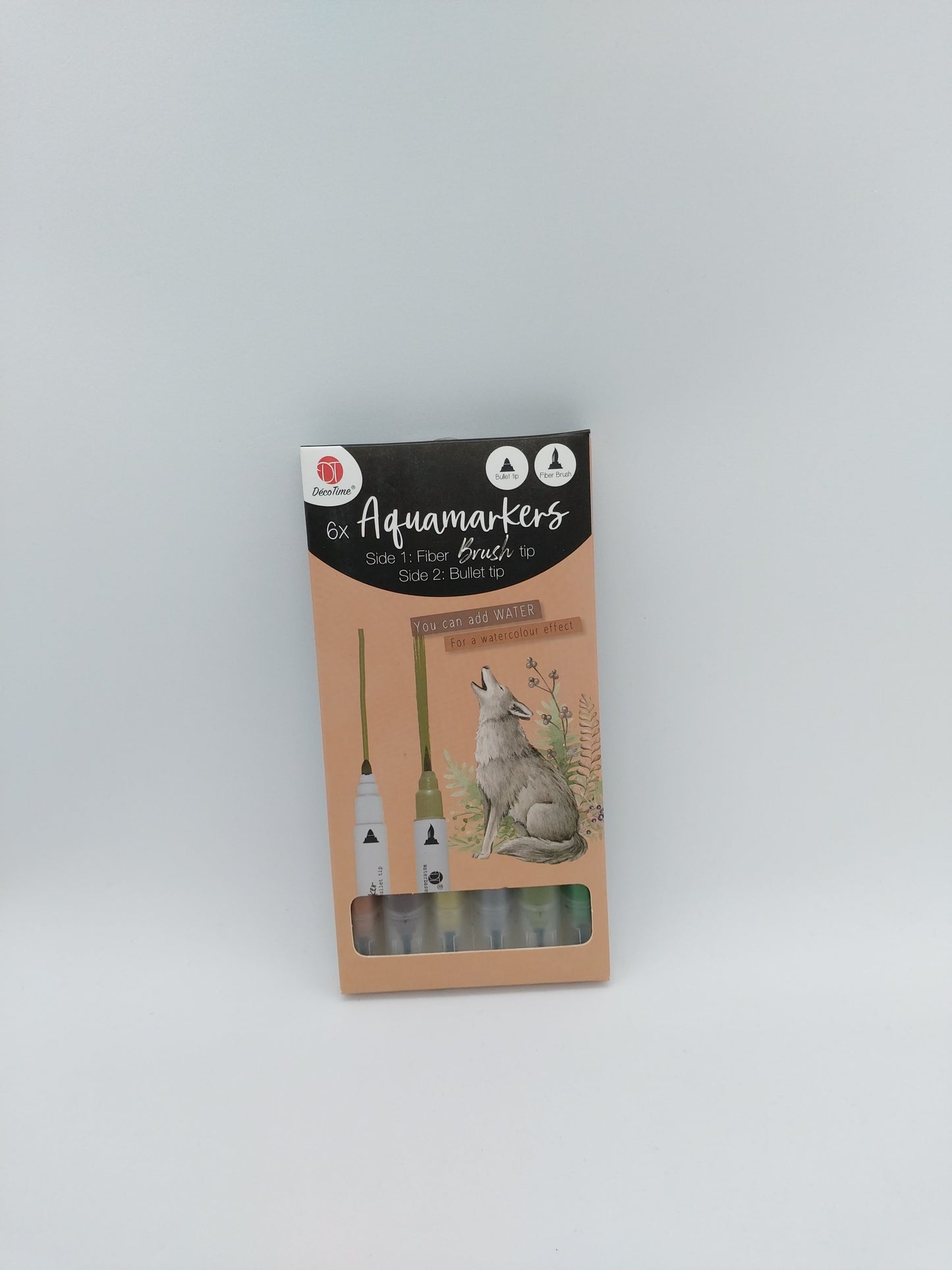 6x Aquamarkers (Wolf) | DecoTime