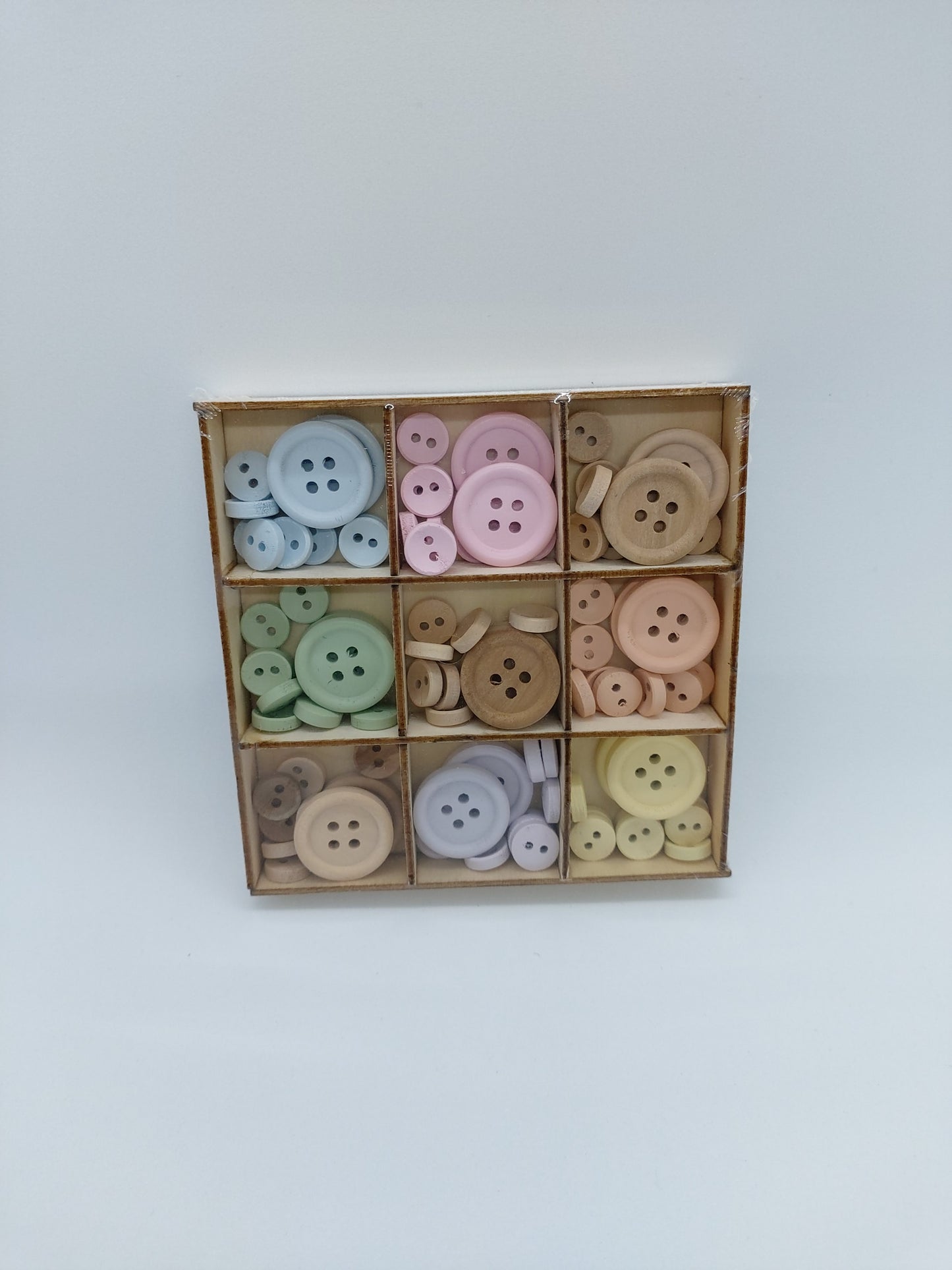 Deko-Knöpfe (Mini Buttons - Pastell) | Hobby Flora