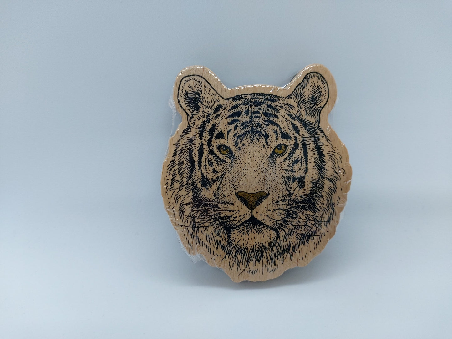 Holzstempel Tigerkopf DecoTime