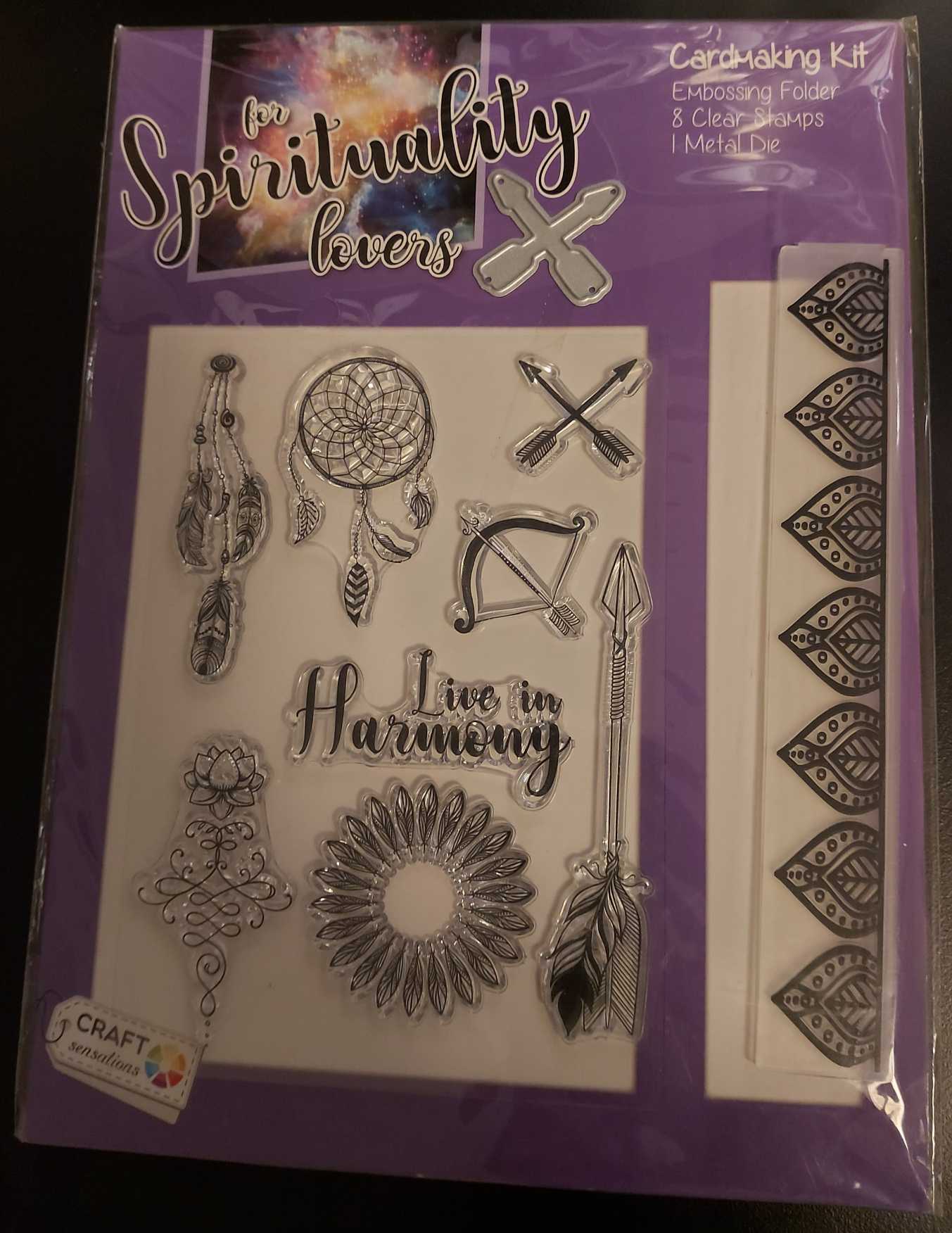 Cardmaking Kit Spirituality Lovers | Stempelset | Stamp Set | Craft Sensations