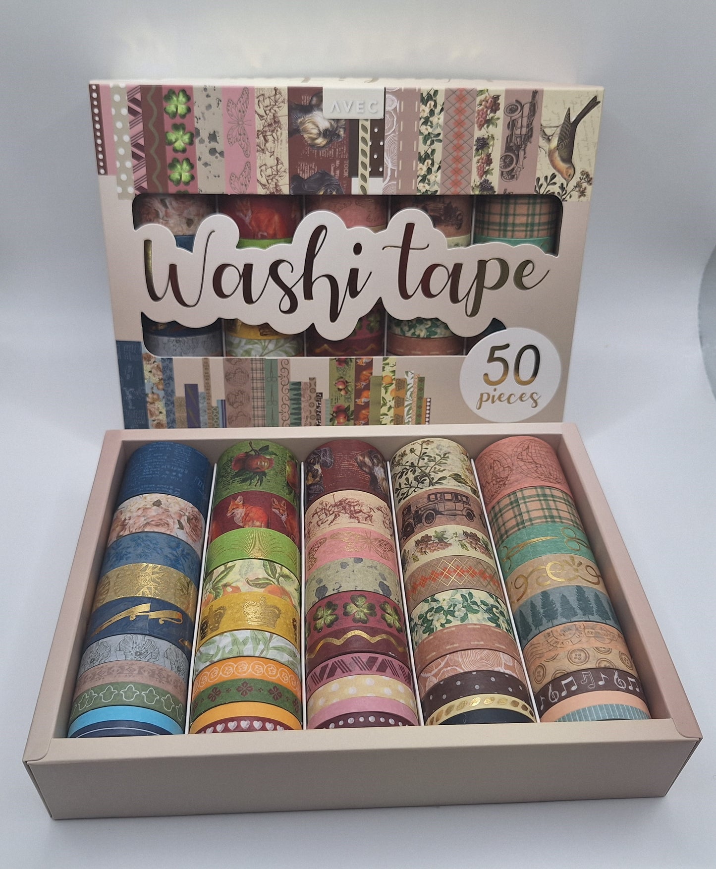 50er Washi Tape Box (Vintage) | Craft Sensations