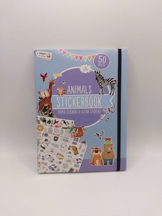 Stickerbuch Tiere | Animals Stickerbook | Craft Sensations