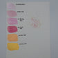 Metallic Wasserfarben in Rosa/Pink/Gold Tönen 2026 (Metallic Watercolour Paint) | DecoTime