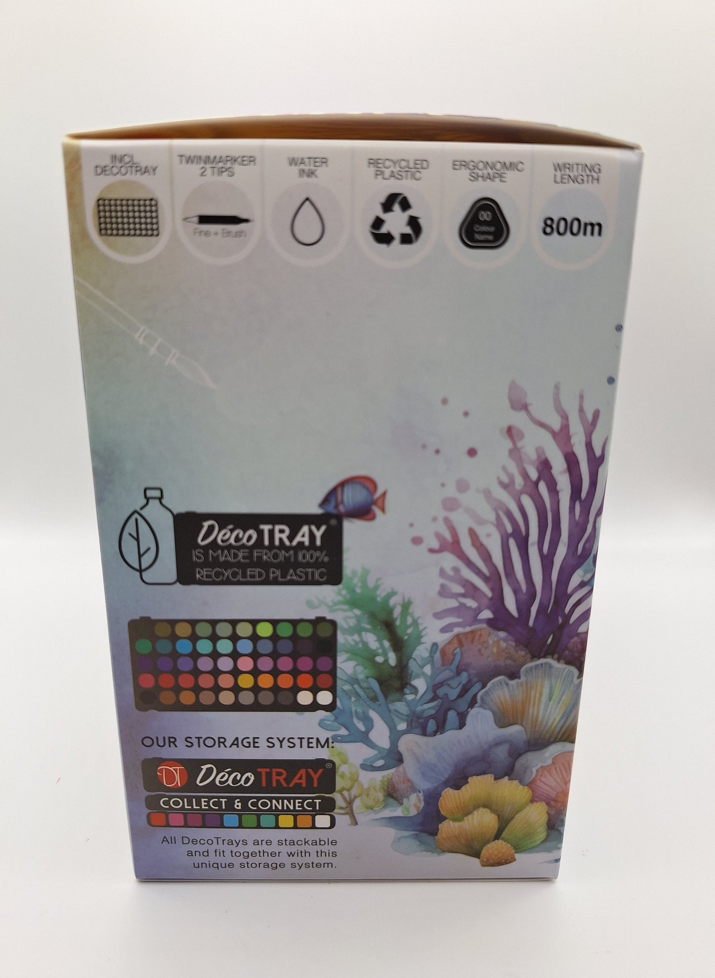 50 Aquamarkers 2024 | Brush & Fine Tip | DecoTime