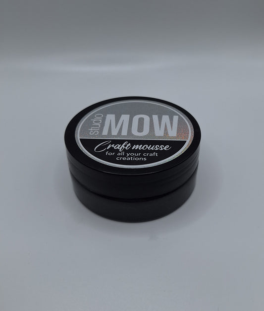 Bastelmousse Schwarz | Craft Mousse Black| Studio MOW