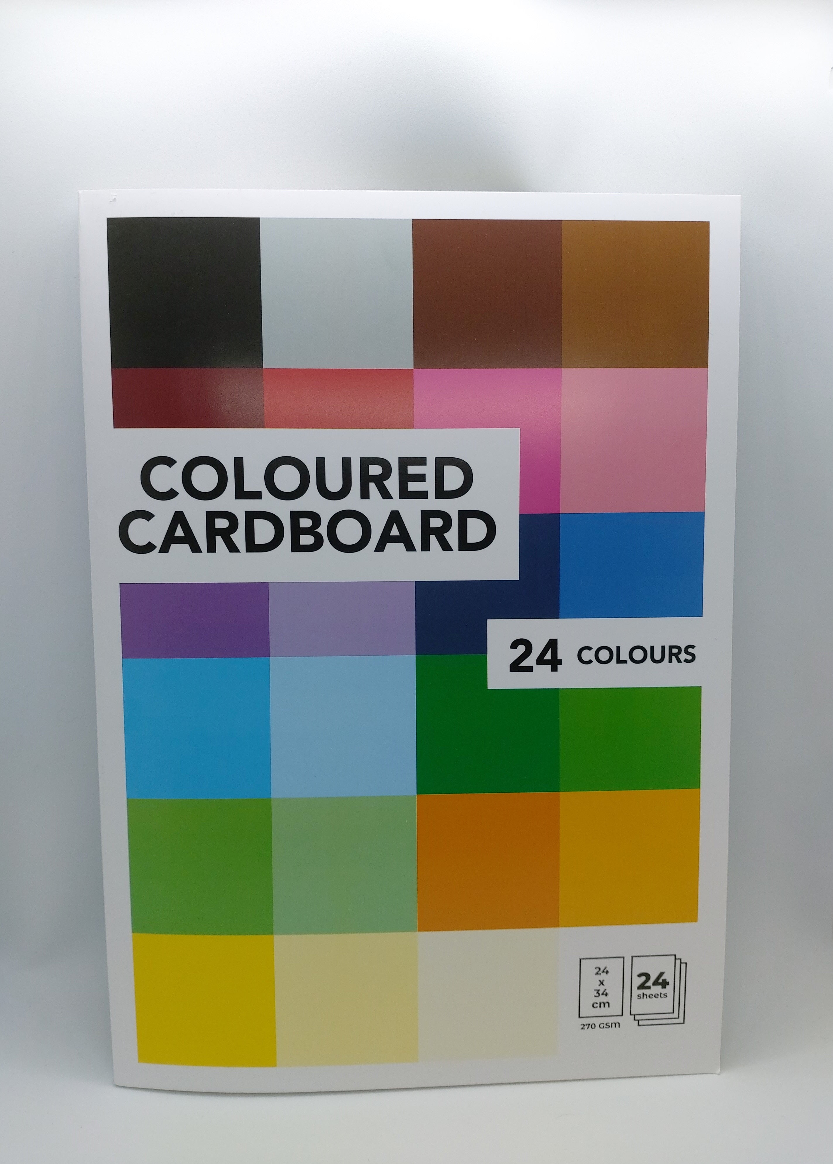 Bunter Bastelkarton 24 Farben 270 gsm | Coloured Cardboard – blissful ...