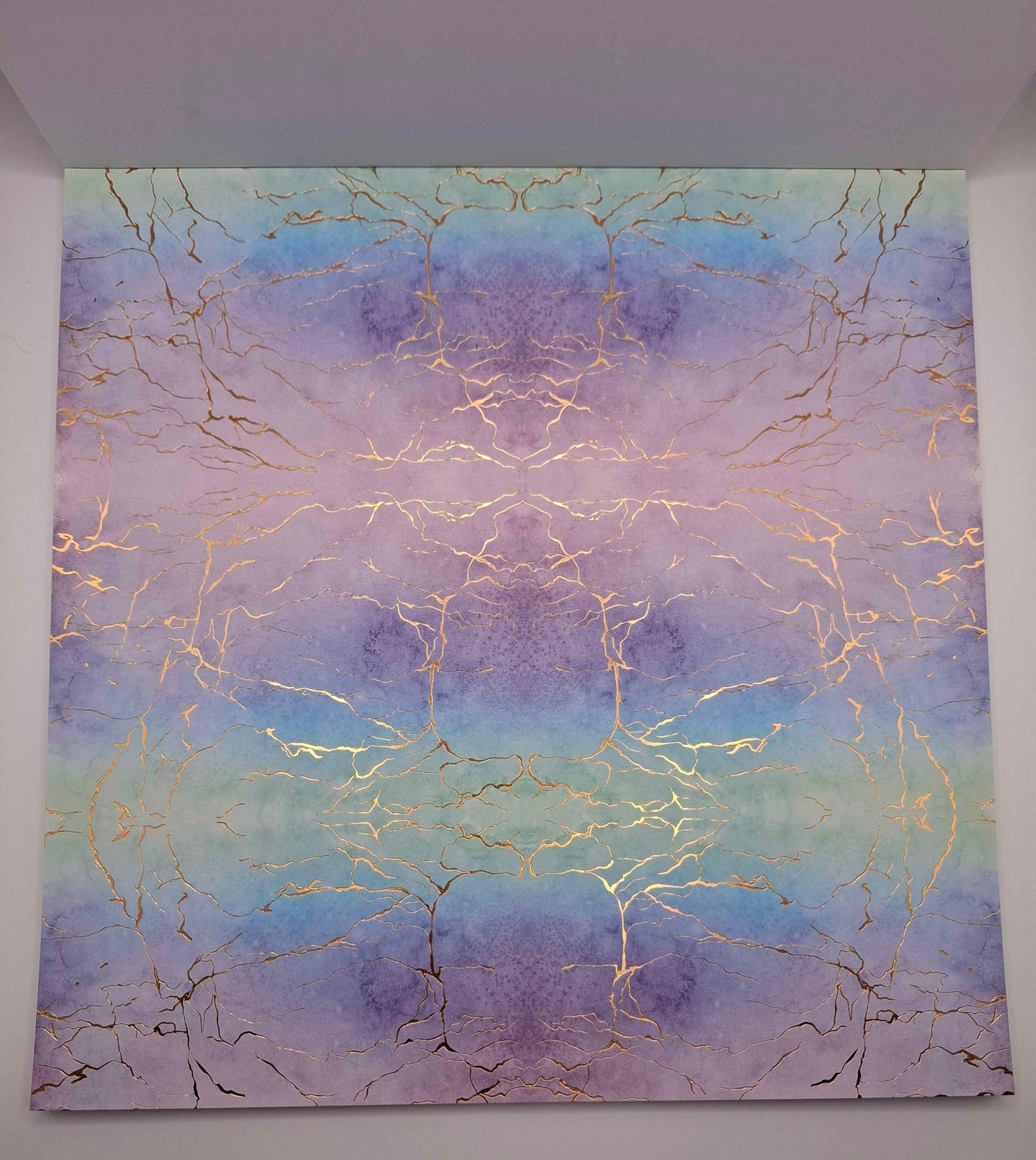 Colourful Marbles | Foliert | Designblock | Designpad 30.5x30.5 cm Foil | 30 Blatt | Craft Sensations