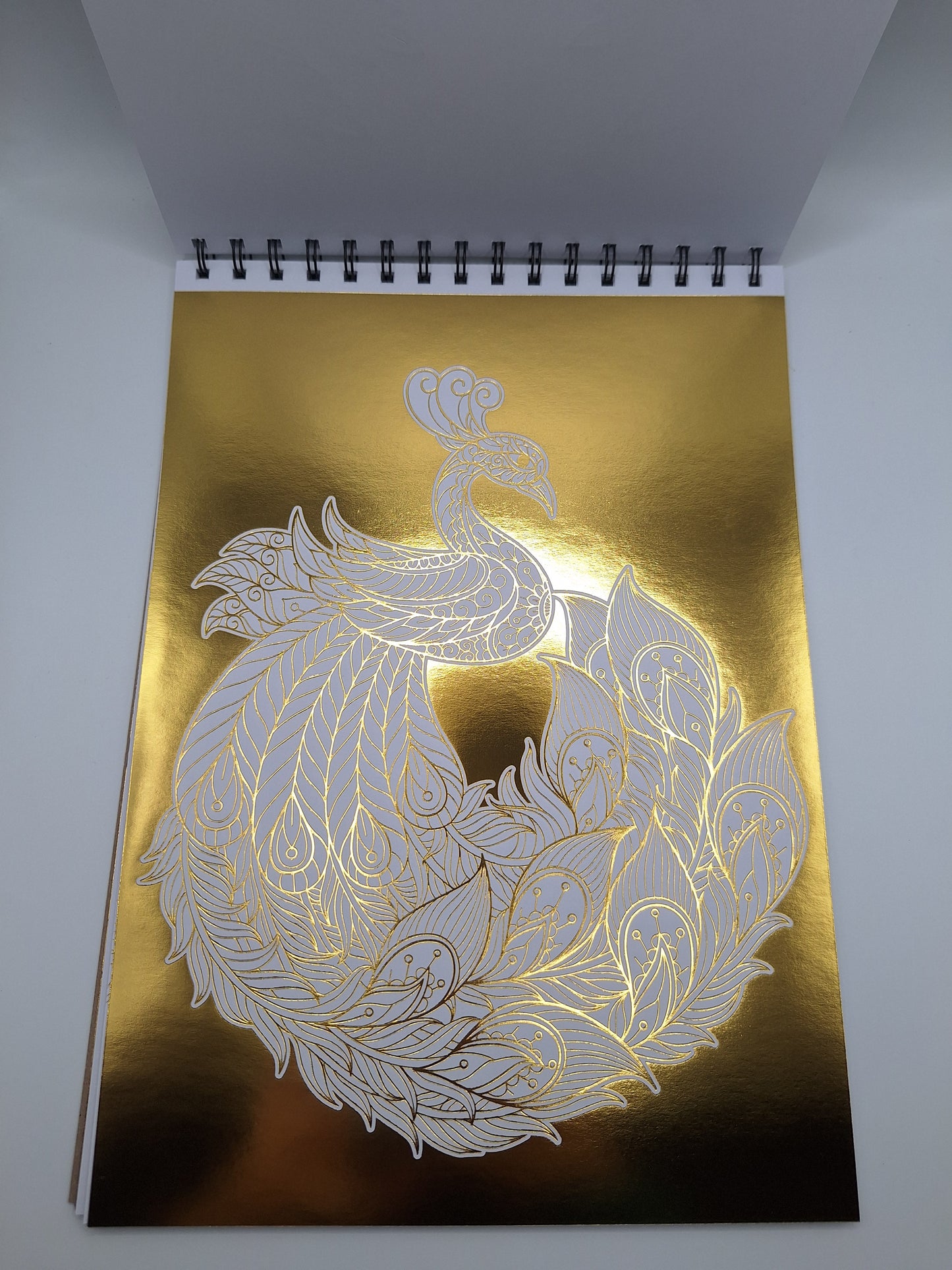 Malbuch mit Goldfolie - Tiere (Colouringbook with foil details - Animals)  | 24 Seiten | DecoTime