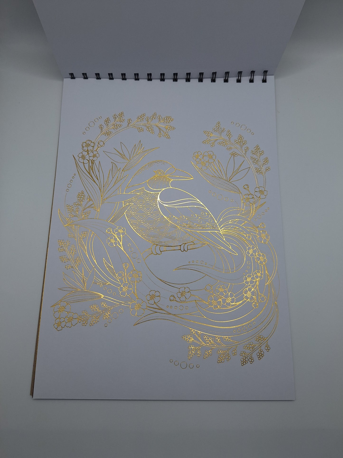 Malbuch mit Goldfolie - Tiere (Colouringbook with foil details - Animals)  | 24 Seiten | DecoTime