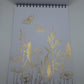 Malbuch mit Goldfolie - Blumen (Colouringbook with foil details - Flowers)  | 24 Seiten | DecoTime (Kopie)