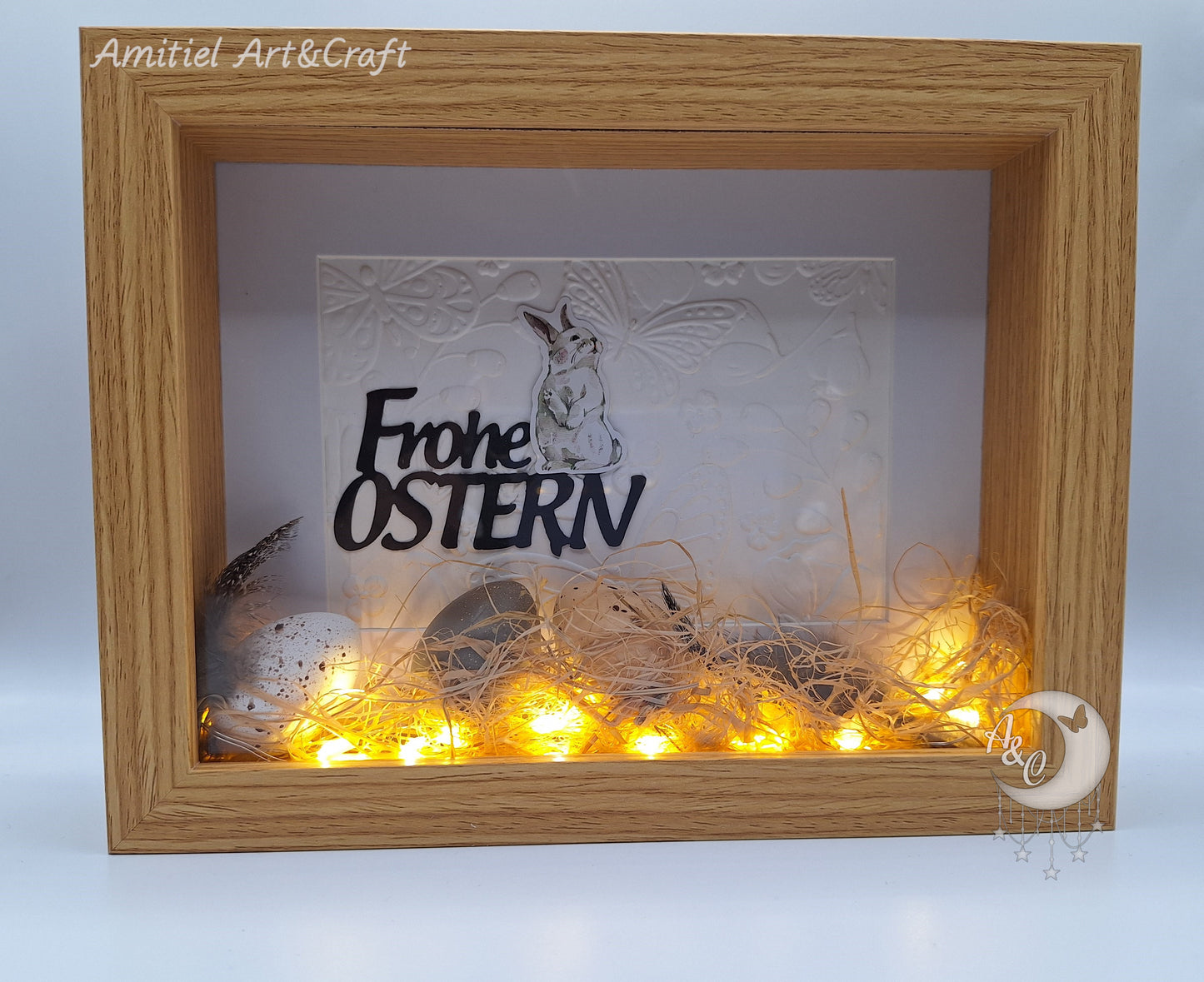 Ostergeschenk | Bilderrahmen Dekoartikel | Ostern | Handgemacht/Handmade