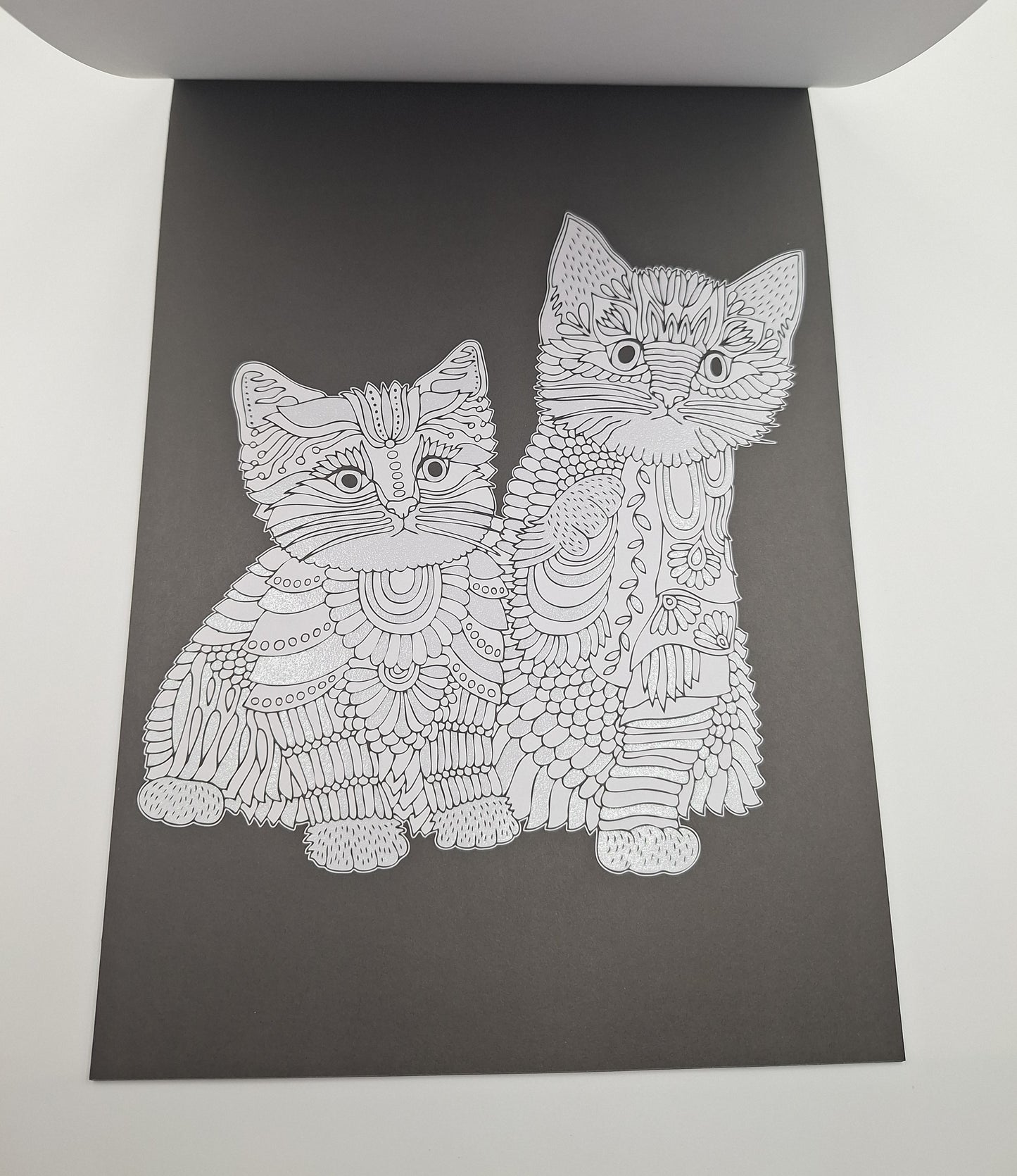 Glitzer-Malbuch /Glitter Colouringbook (Furry Friends) | 24 Seiten | DecoTime