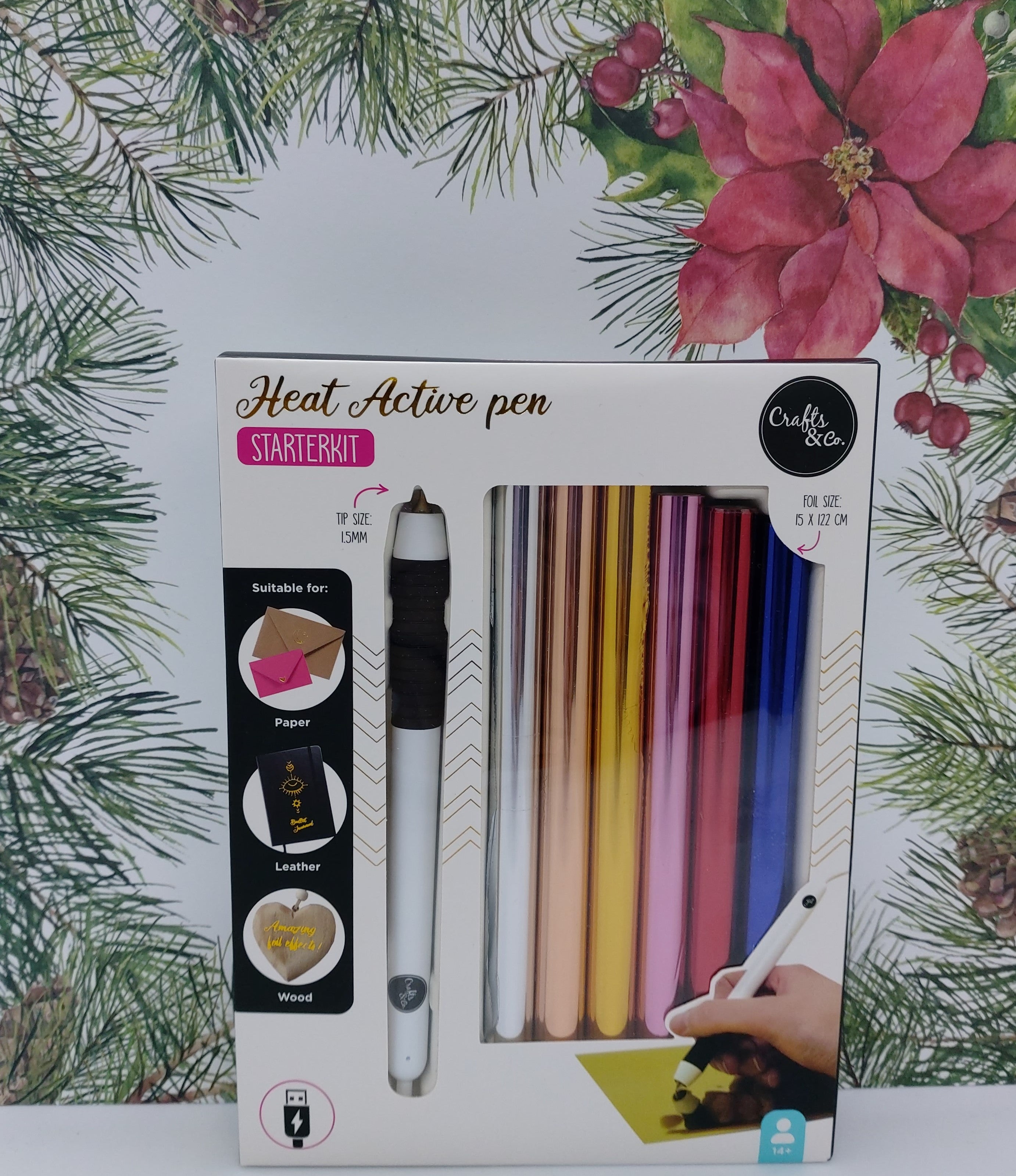 USB Hei folienstift Inkl Folie Heat Active Pen Starterkit Craft usb-hei-folienstift-inkl-folie-heat-active-pen-starterkit-craft