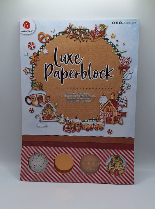 Luxe Paperblock | Designblock (Sweets) A4 19 Blatt | DecoTime