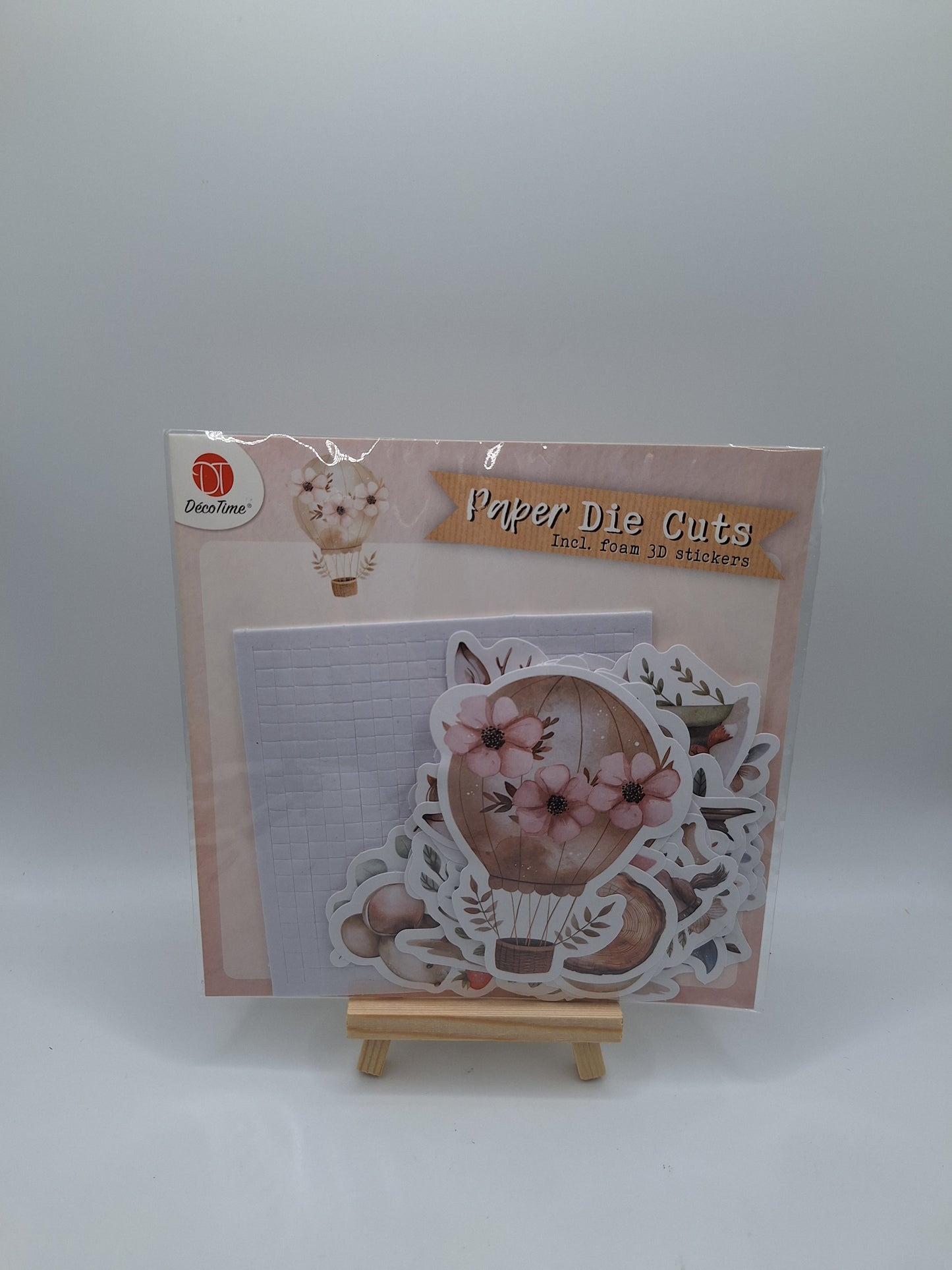 Gestanzte Bilder (Waldtiere) - Paper Die Cuts (Wild Animals) incl. Foam 3D Stickers | DecoTime