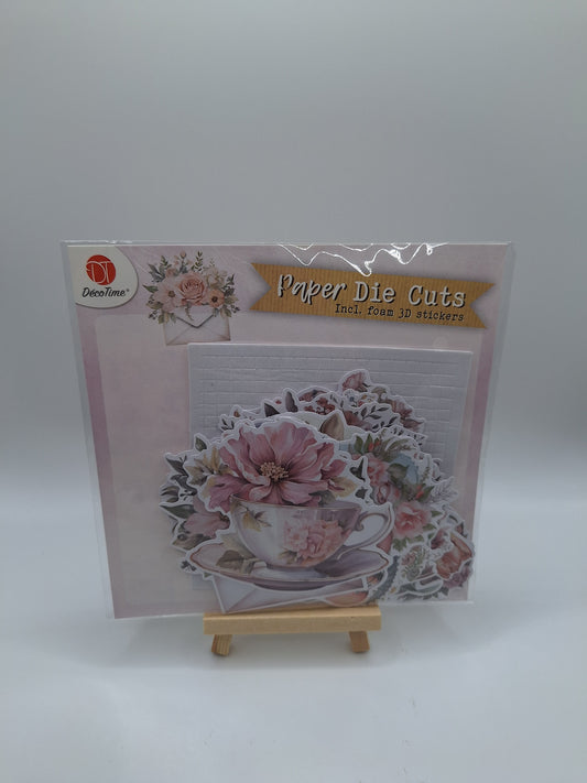 Gestanzte Bilder (Mixed Vintage) - Paper Die Cuts incl. Foam 3D Stickers | DecoTime