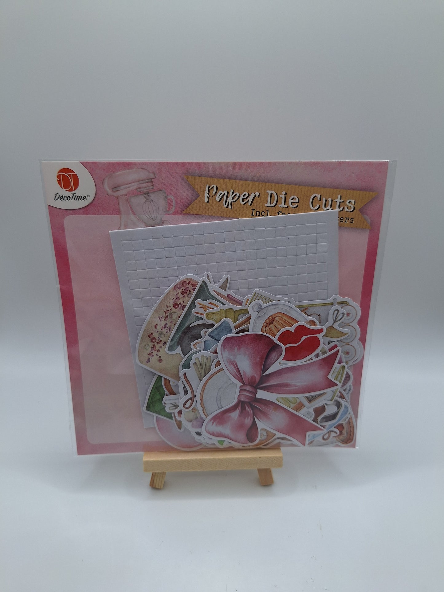 Gestanzte Bilder (Vintage Sweets) - Paper Die Cuts incl. Foam 3D Stickers | DecoTime