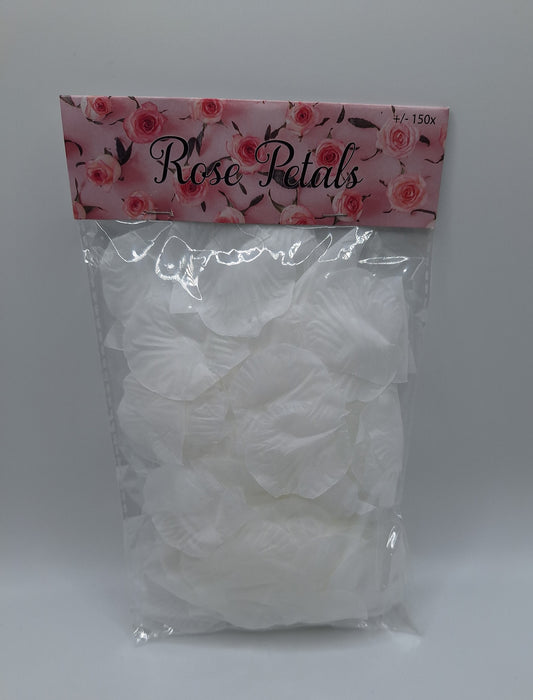 Künstliche Rosenblätter (weiß) | Rose Petals 150x | AVEC