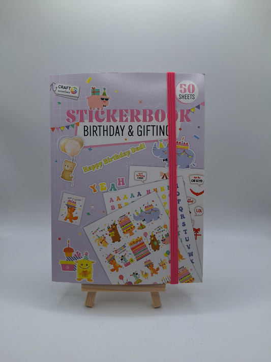 Stickerbuch Geburtstag & Geschenke | Stickerbook Birthday & Gifting | Craft Sensations