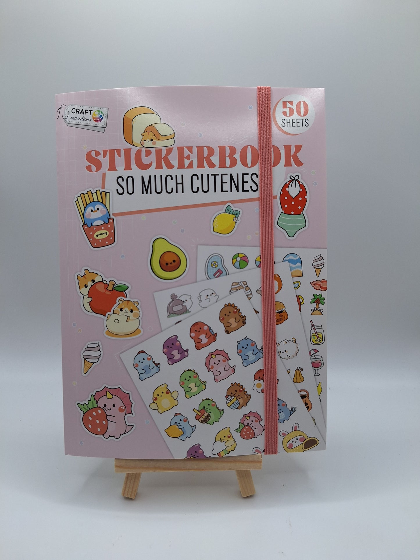Stickerbuch Niedliche Tierchen & Mehr | Stickerbook So Much Cuteness | Craft Sensations