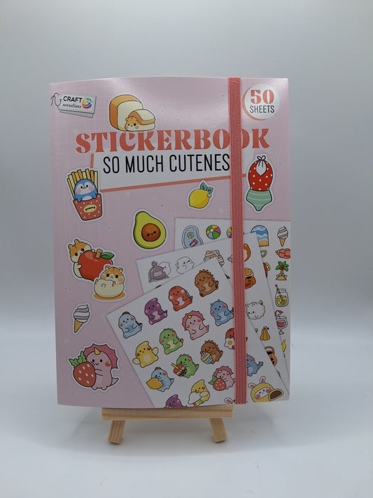 Stickerbuch Niedliche Tierchen & Mehr | Stickerbook So Much Cuteness | Craft Sensations
