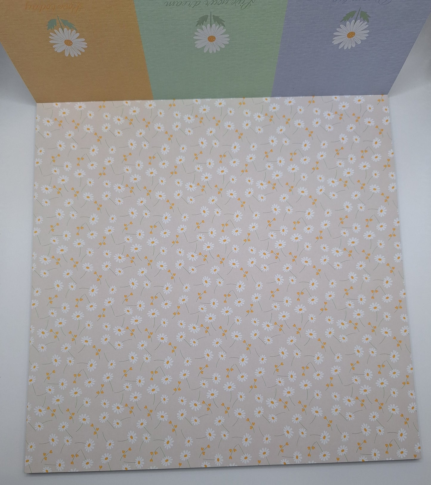 Sunshine & Daisies | Mix & Match Designpad 30.5x30.5 cm | 24 Blatt | Craft Sensations