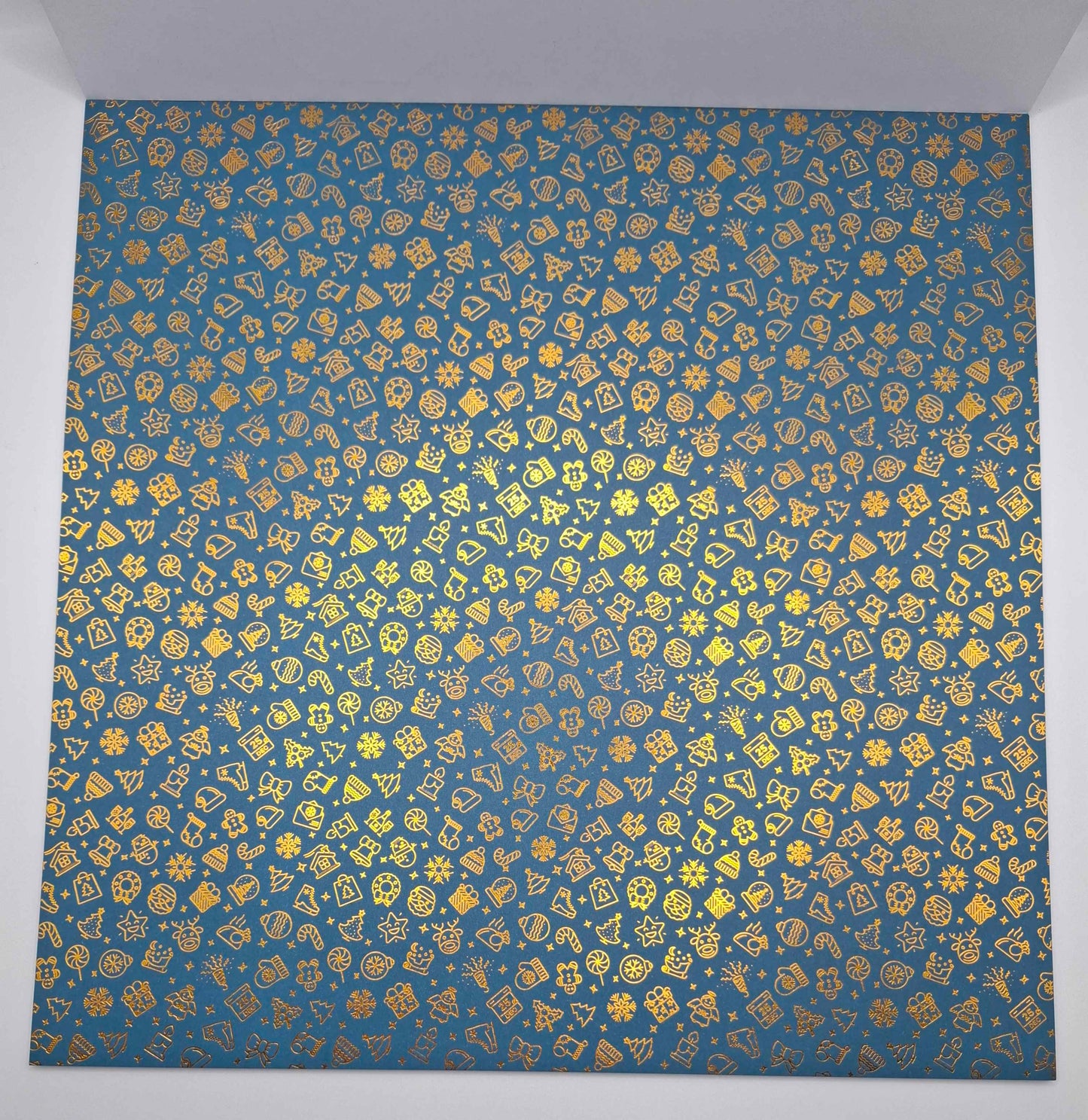 Time For A Fabulous Christmas Together | GFoliert | Designblock | Designpad 30.5x30.5 cm Foil | 24 Blatt | Craft Sensations