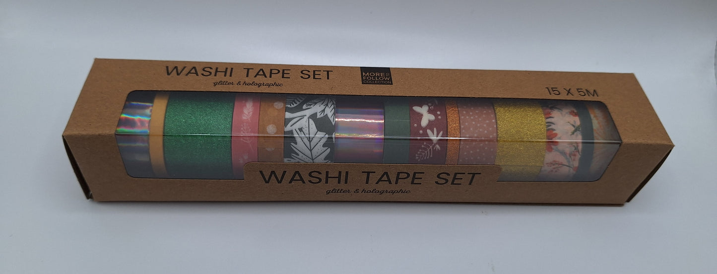 Washi Tape Set 15x5m (Frühlingserwachen/Spring) | MoreToFollowCollection