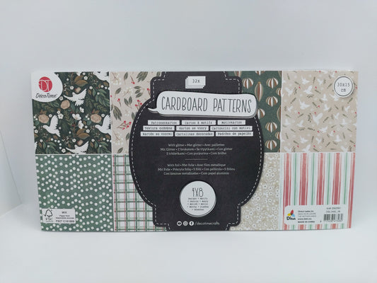 Cardboard Patterns - Designblock (White Christmas) DecoTime