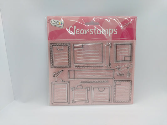 Clear Stamps Big (Flower Wreaths, Hearts & Borders)