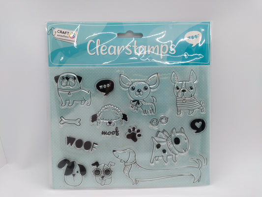 Clear Stamps Everyday (Cute Dogs) Craft Sensations