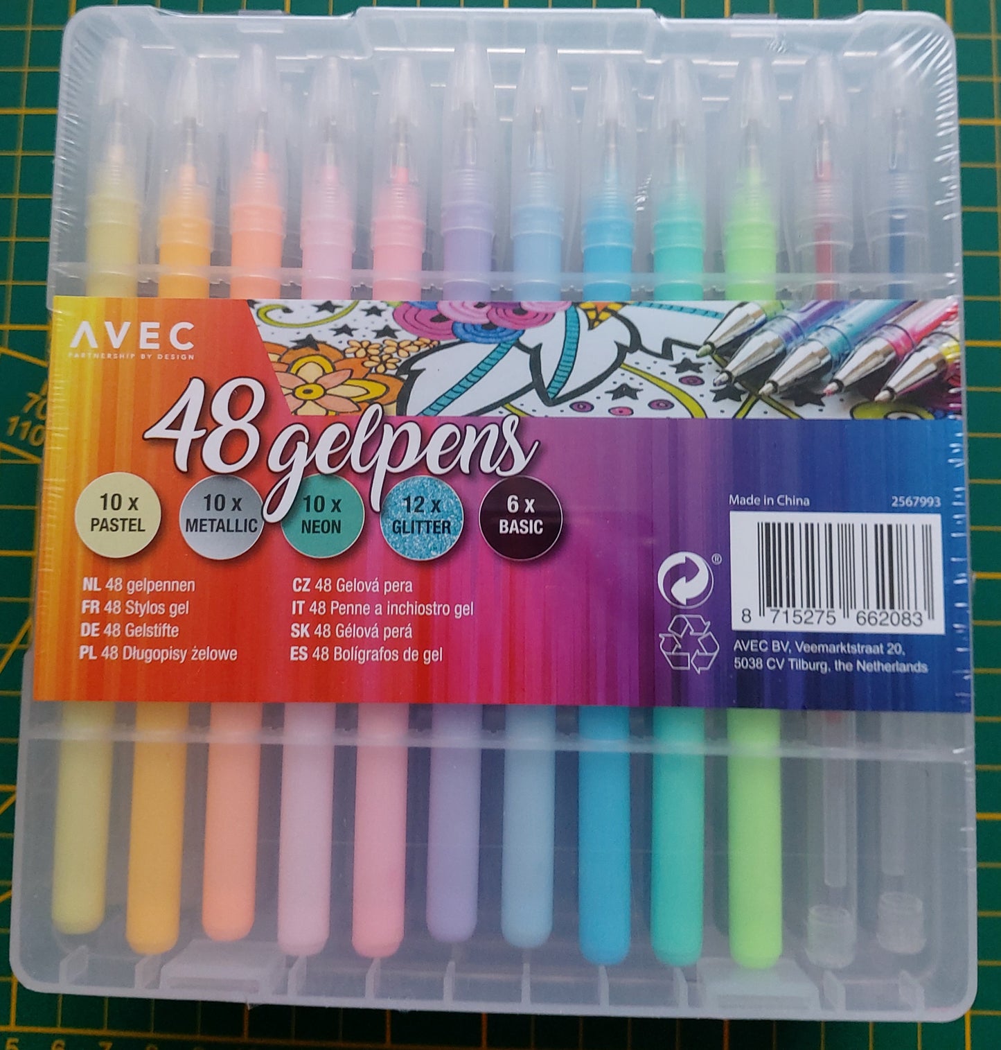 Gelpens 48 Farben | AVEC