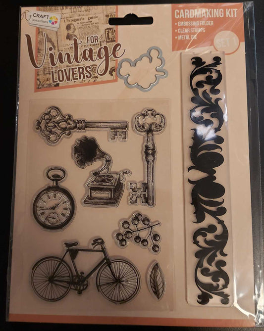 Cardmaking Kit Set 1 Vintage Lovers