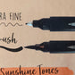 Fine Twinmarkers 10 Gelbtöne | DecoTime