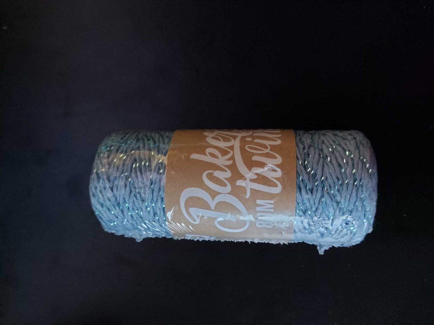 Bakerstwine (Küchengarn) 80m Metallic Blau