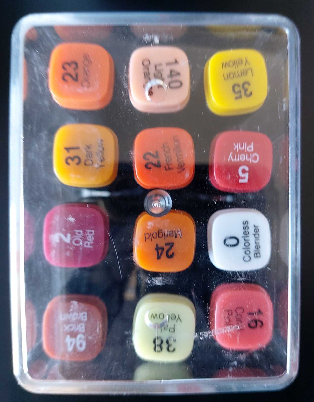 Twinmarkers 12 Rottöne Chisel + Fine Nib | DecoTime